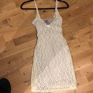 White Free People Bodycon Dress